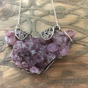 Natural Amethyst Handmade Necklace